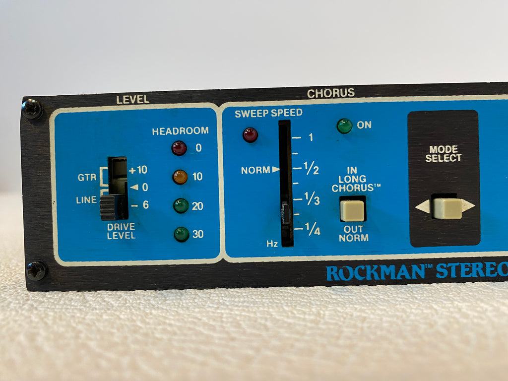 Rockman Stereo Chorus / Delay SR&D Tom Scholz Vintage Multi-Effects 1987