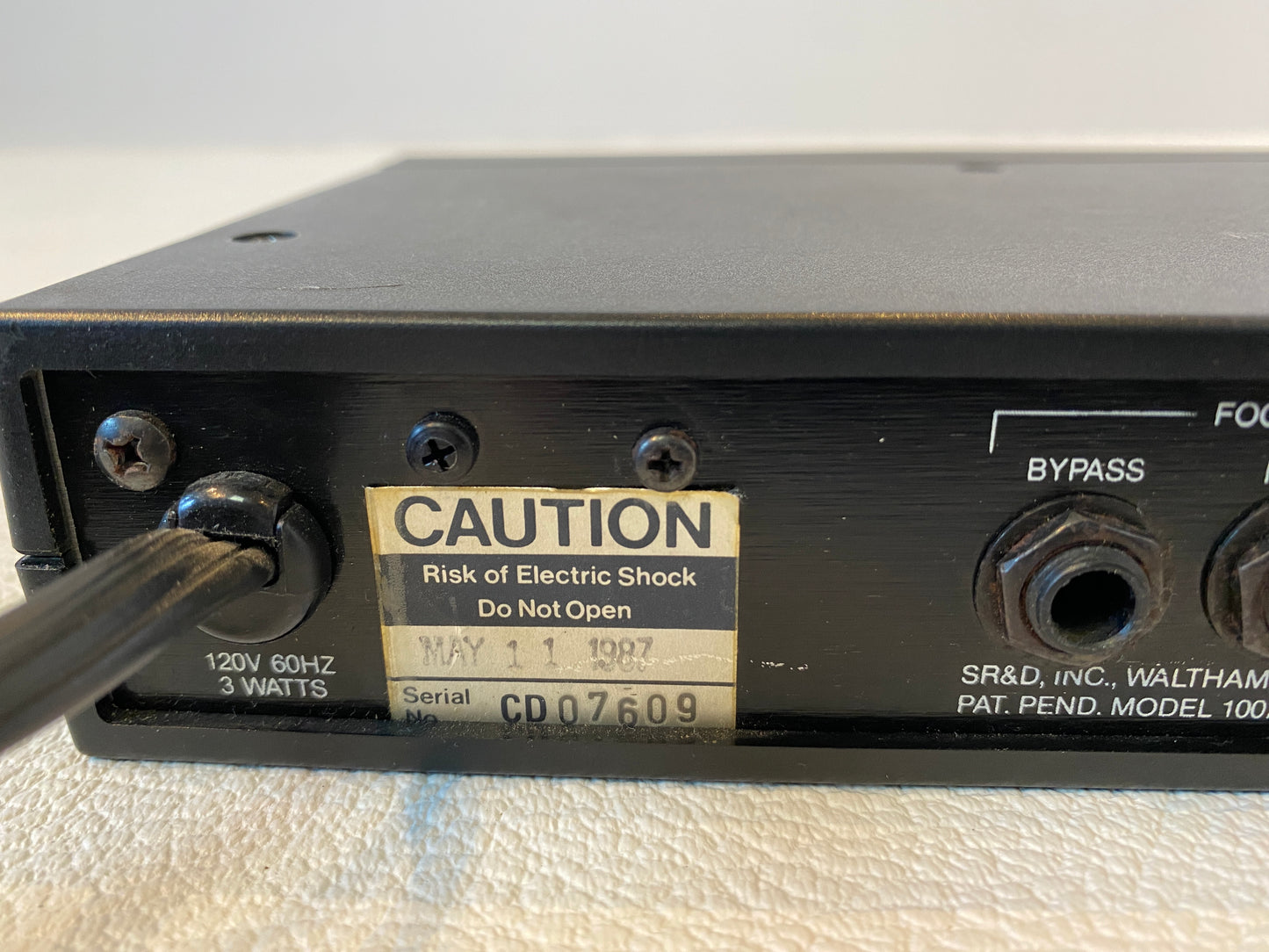 Rockman Stereo Chorus / Delay SR&D Tom Scholz Vintage Multi-Effects 1987