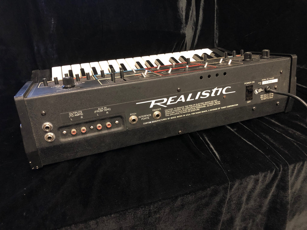 Moog Realistic Concertmate MG-1 with octave drop upgrade