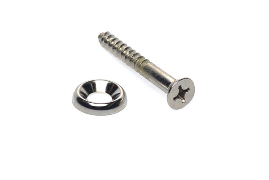 Rhodes Large Piano Case Screw w/ Finishing Washer