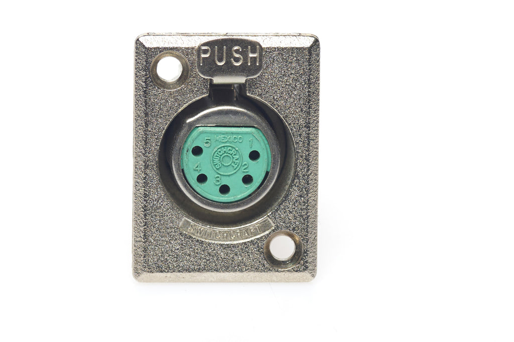 Rhodes Suitcase 5 Pin XLR Female Chassis Mount