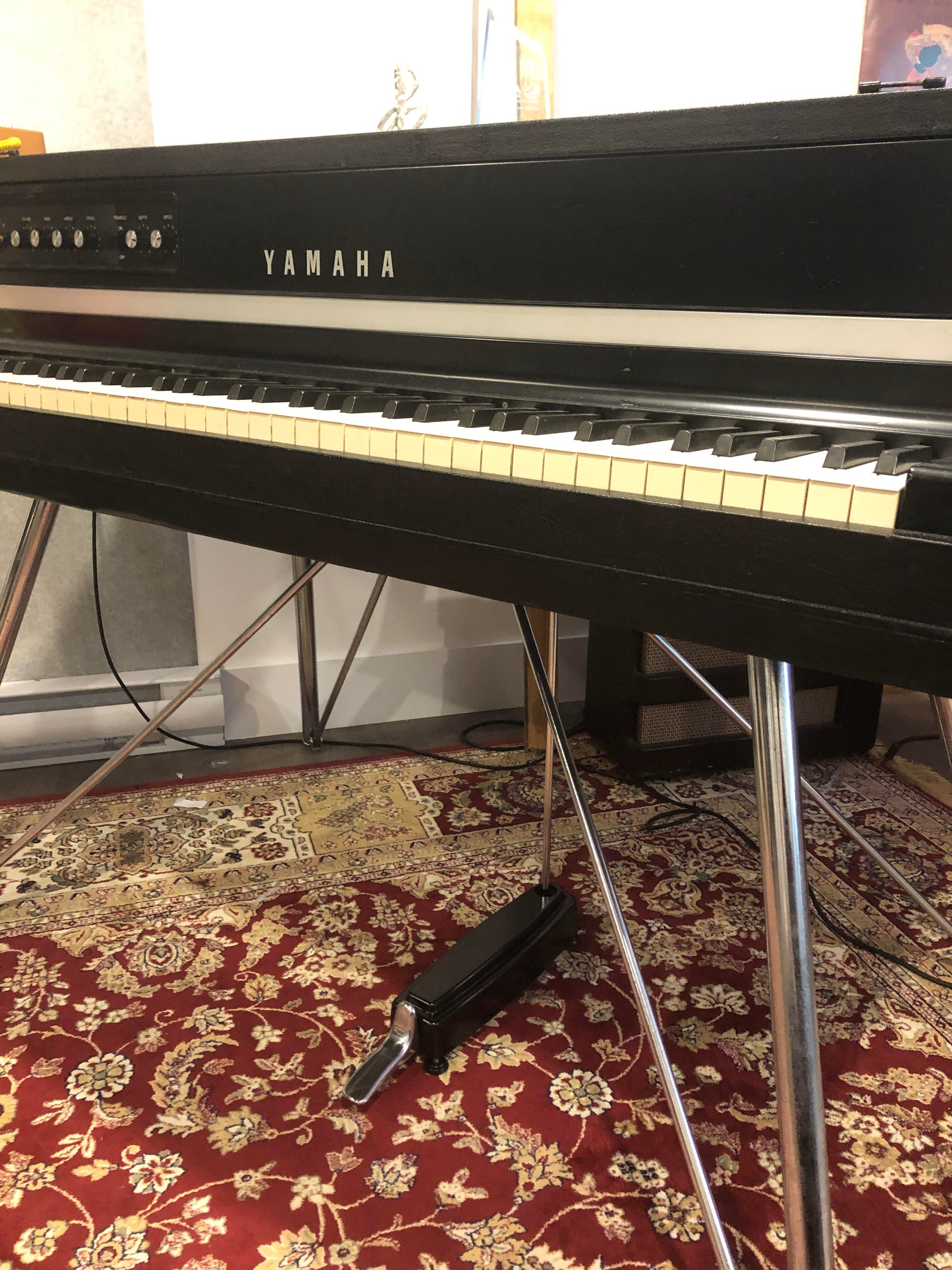 rhodes sustain pedal Fender Rhodes Sustain Pedal and Rod Set