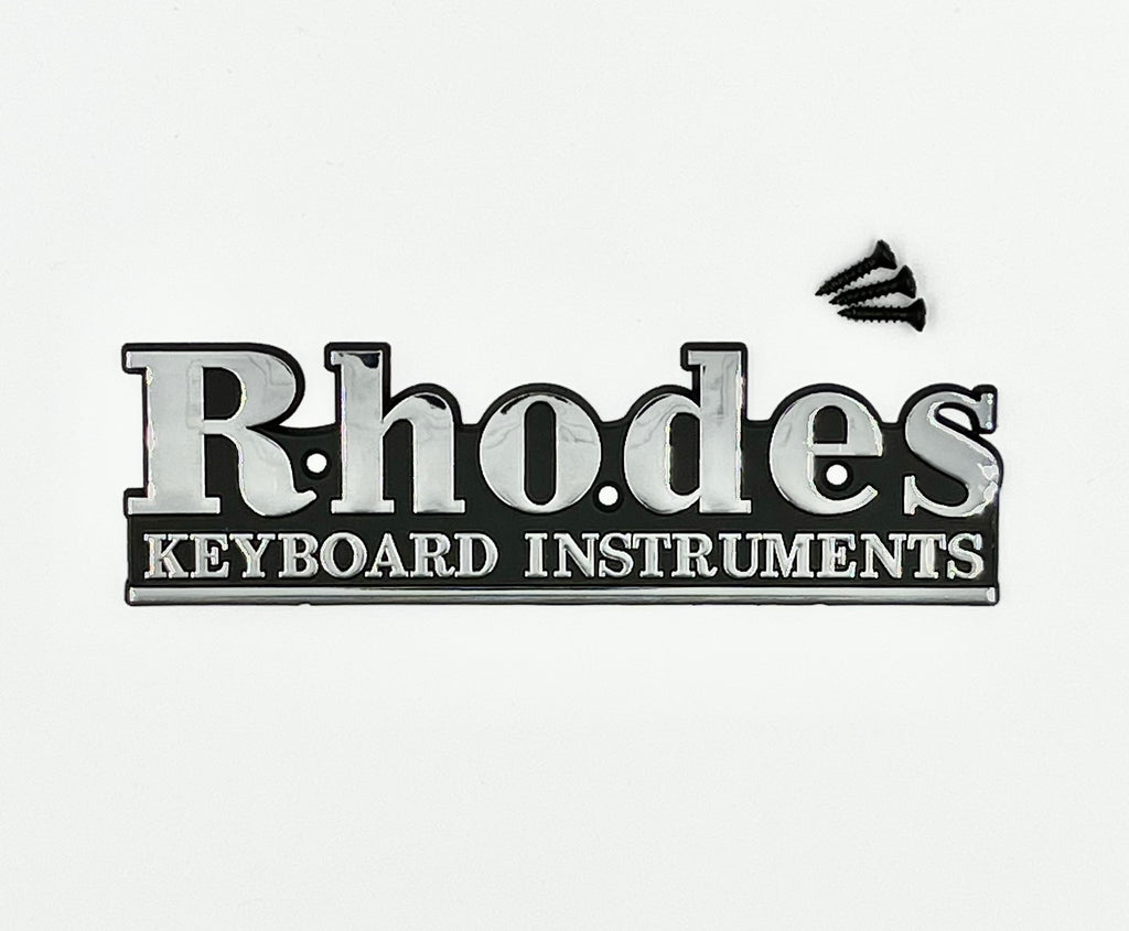 Rhodes Large Rear Logo Electric Piano Replacement Badge
