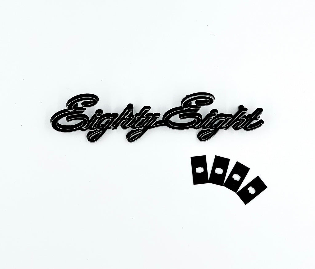 Fender Rhodes Electric Piano "Eighty-Eight" Replacement Lid Logo Badge