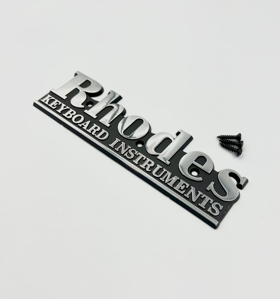 Rhodes Large Rear Logo Electric Piano Replacement Badge